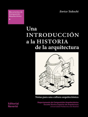 cover image of Una introducción a la historia de la arquitectura